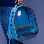 Mochila de Viagem para Pássaros - Azul - imagem 9