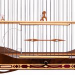 Gaiola Tiziu Imbuia Marchetada - imagem 9