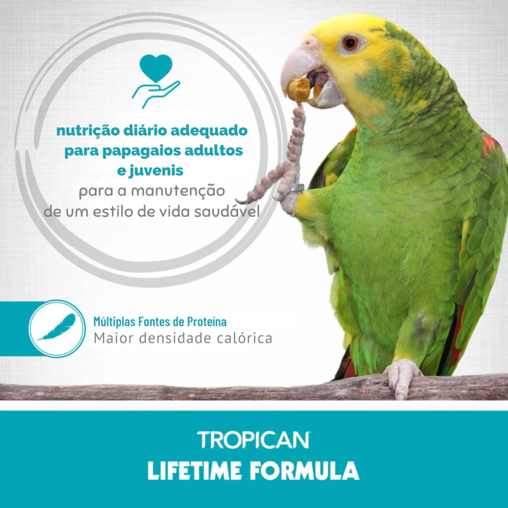 Hari - Extrusada Tropican LT4 - Médios e Grandes Psitacídeos - Bit 4mm - 3,63kg - imagem 4
