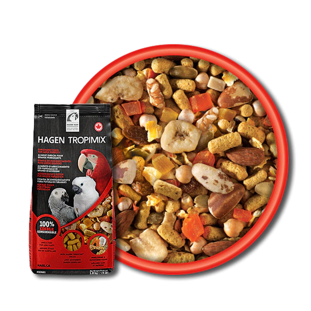 Hari - Tropimix Mistura de Grãos, Frutas Desidratadas, Extrusadas, Sementes para Médios e Grandes Psitacídeos - 1.8kg  - imagem 3