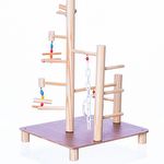 Brinquedo Play Gigante Playground Trapézio com Casinha - Natural - imagem 5