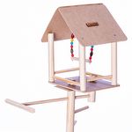Brinquedo Play Gigante Playground Trapézio com Casinha - Natural - imagem 6