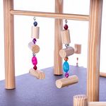 Brinquedo Playground Fantasia para Papagaio - Natural - imagem 6