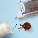 Pote Porta Ração Sementes Cereais -  Dispenser Com Tampa -  2,3 Litros - imagem 6