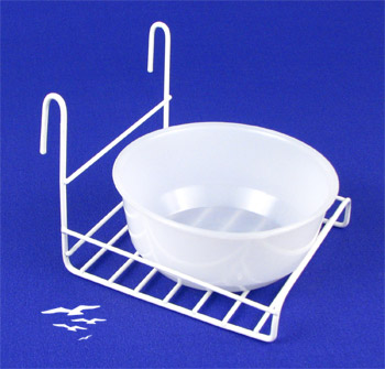 Suporte para Potes - Arame e Epóxi Branco - imagem 2